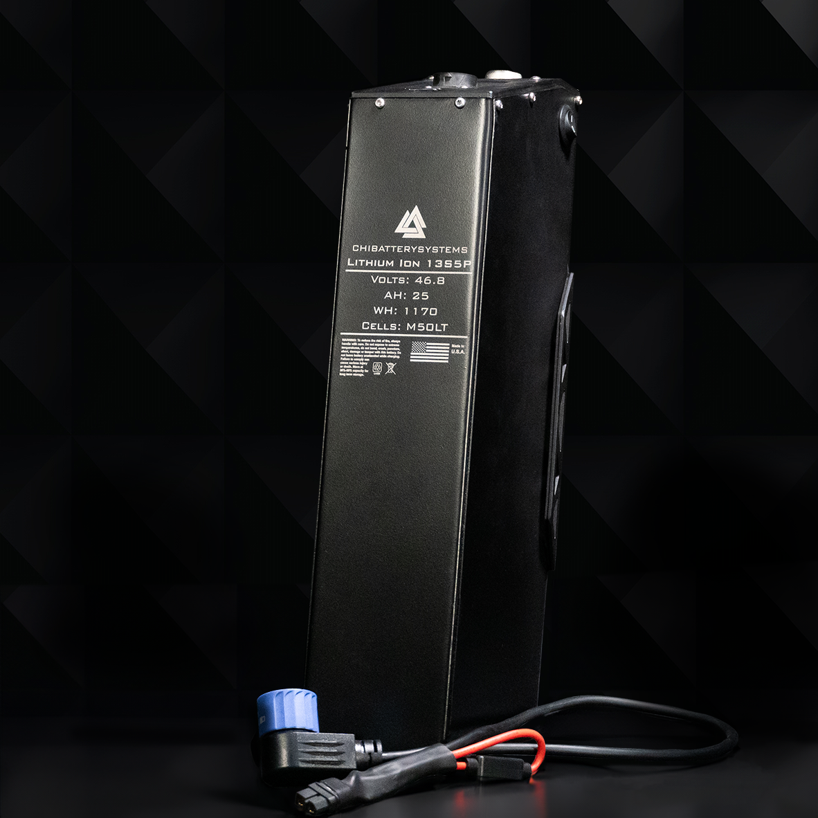 Chi 48V 25 Amp Hour Lithium Ion E-Bike Battery – ChiBatterySystems