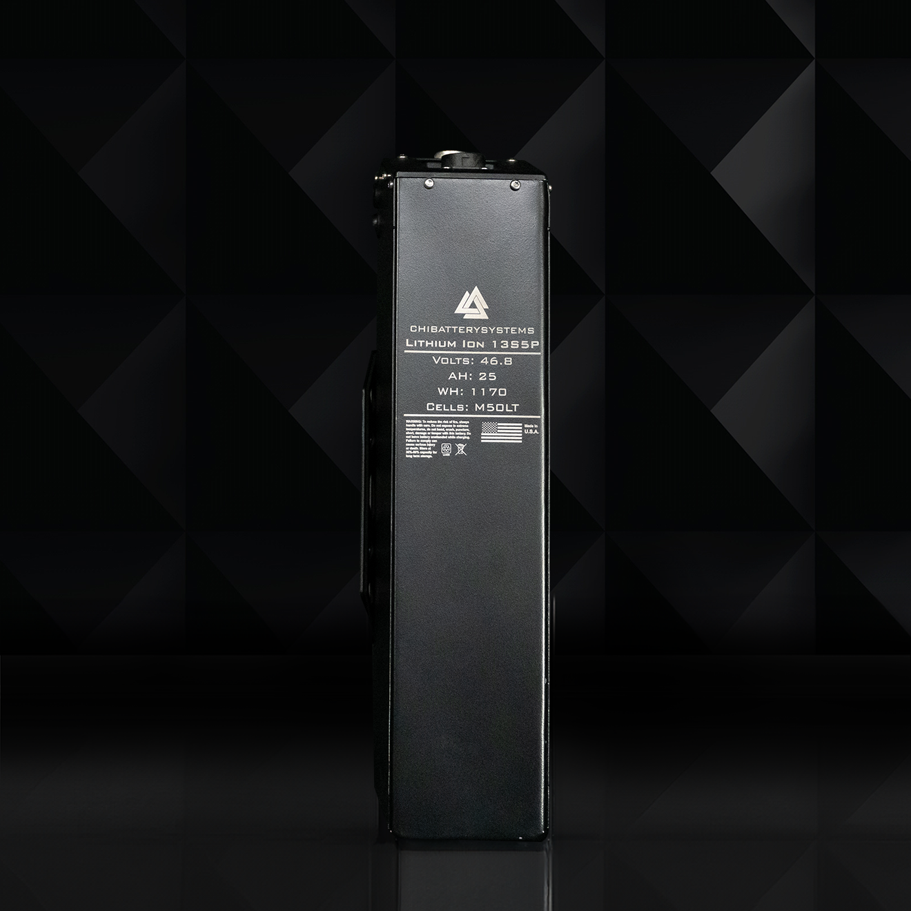 Chi 48V 25 Amp Hour Lithium Ion E-Bike Battery – ChiBatterySystems