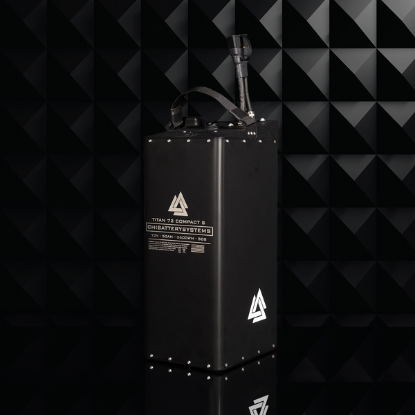 自転車バッテリー Titan 72 Compact - 50ah E Ride Pro Battery – ChiBatterySystems