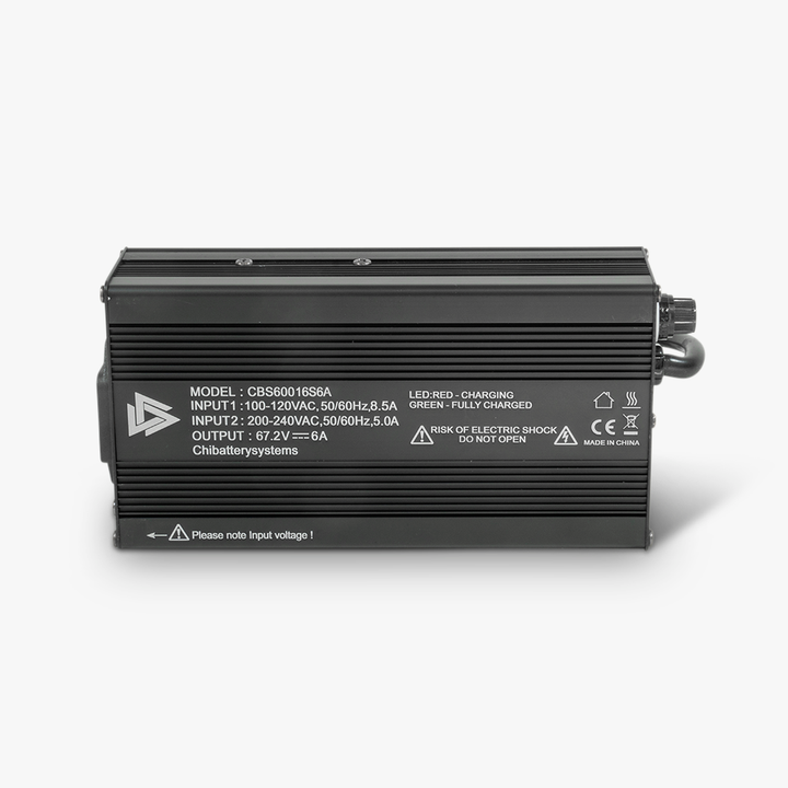 Chi♡ Chi 67.2V 6 Amp Charger – ChiBatterySystems