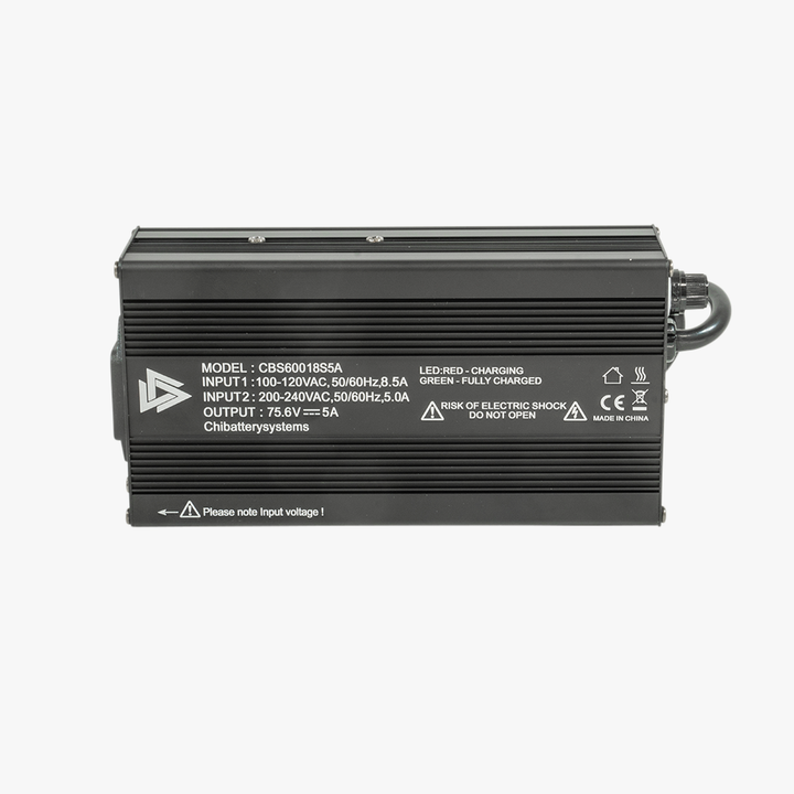 chi●● Chi 75.6V 5 Amp Charger – ChiBatterySystems
