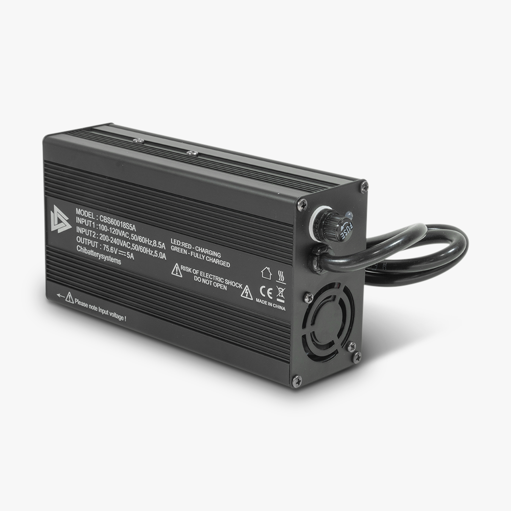 Chi♡ Chi 75.6V 5 Amp Charger – ChiBatterySystems