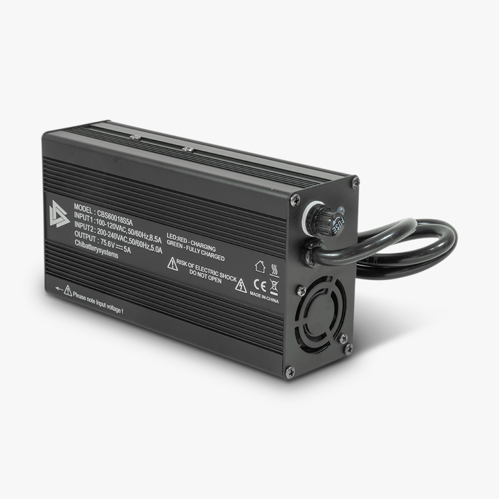 Chi 75.6V 5 Amp Charger – ChiBatterySystems Chi 75.6V 5 Amp Charger – ChiBatterySystems