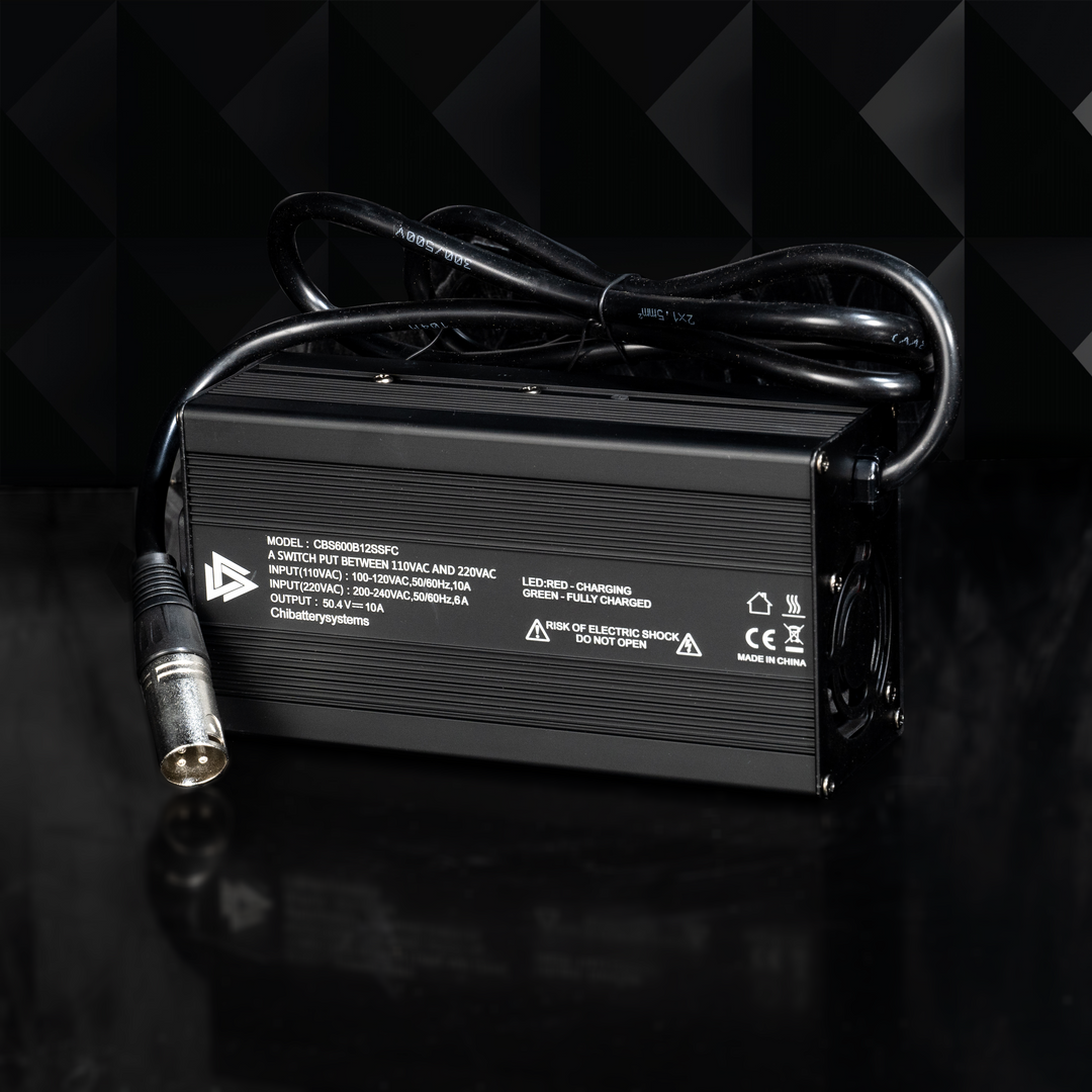 Chi 50.4V 10 Amp Fast Charger – ChiBatterySystems
