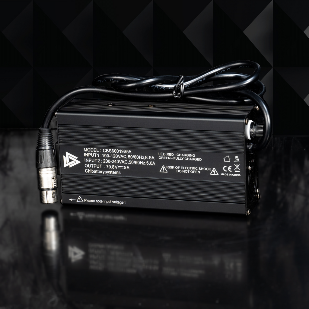 テスト Chi 79.8V 5 Amp Charger for TORque Pack – ChiBatterySystems