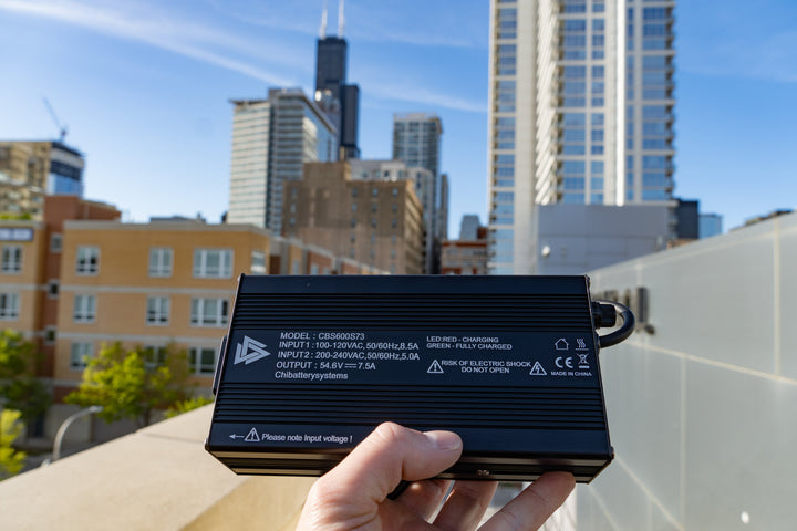Super Fast Charger 7.5 Amp - For the Super73 – ChiBatterySystems