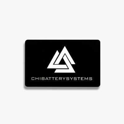 ChiBatterySystems Gift Card (Physical Card)